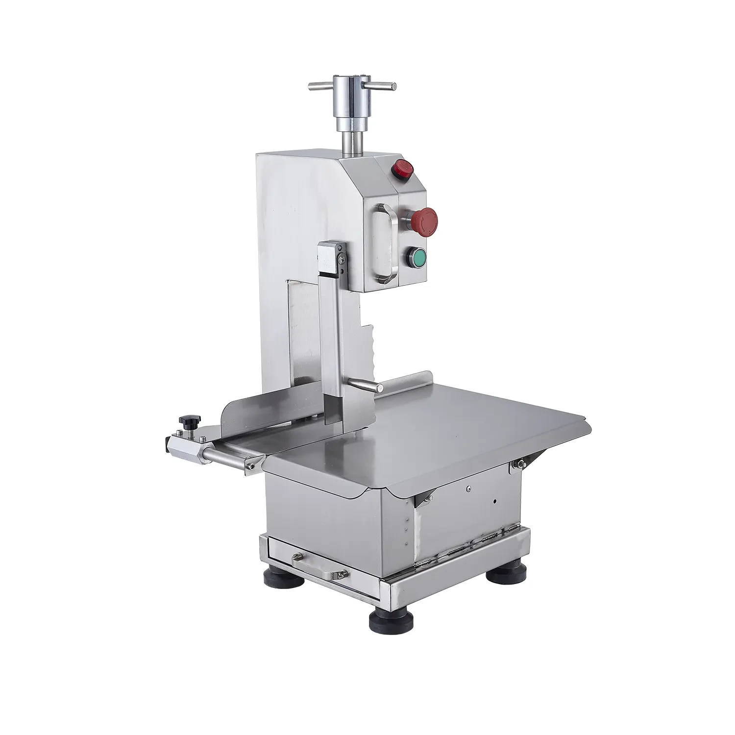 850W Commercial Electric Meat Bandsaw Stainless Steel Bone Sawing Machine