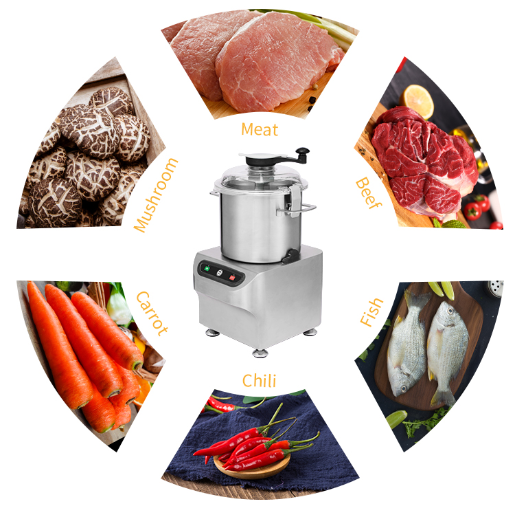 Commercial Vegetable Food Chopper Fine Vegetable Chopper Meat Bowl Cutter -  China Commercial Vegetable Chopper, Beef Cutting Machine